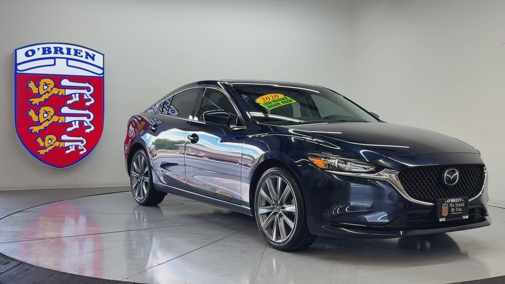 Used 2020 Crystal Blue Mazda Grand Touring image 2