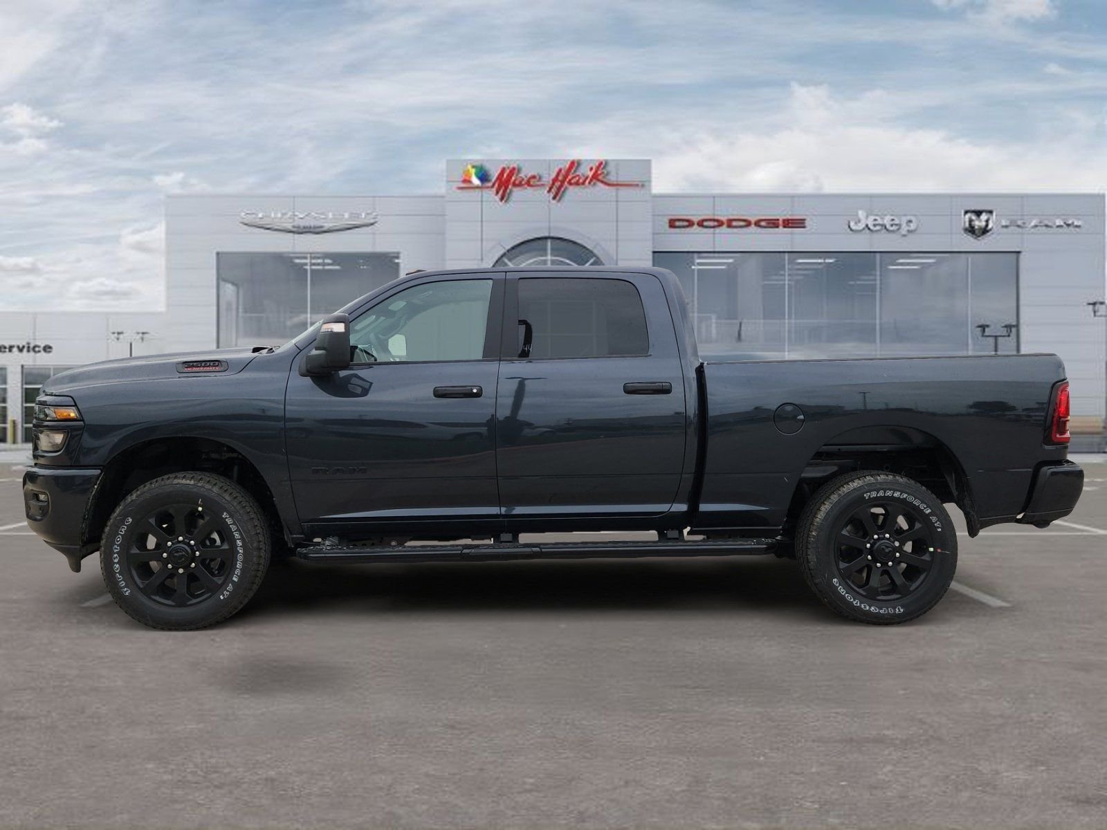 New 2026 Forged Blue Metallic Exterior Paint RAM Big Horn image 2