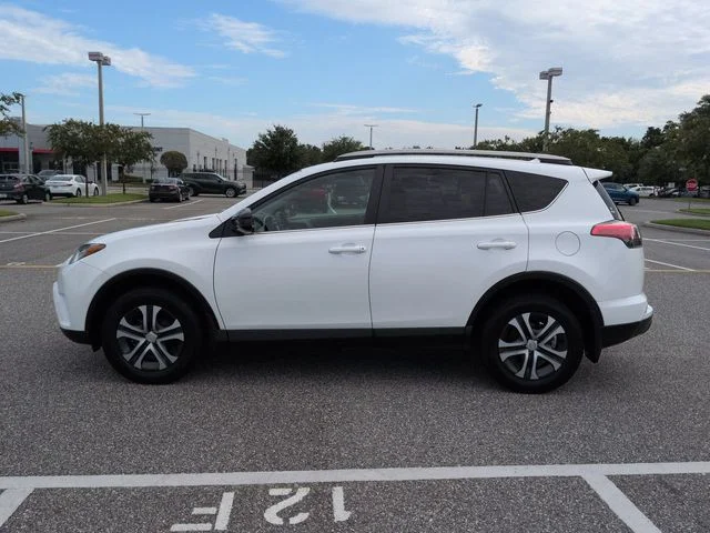 Used 2017 White Toyota LE image 7