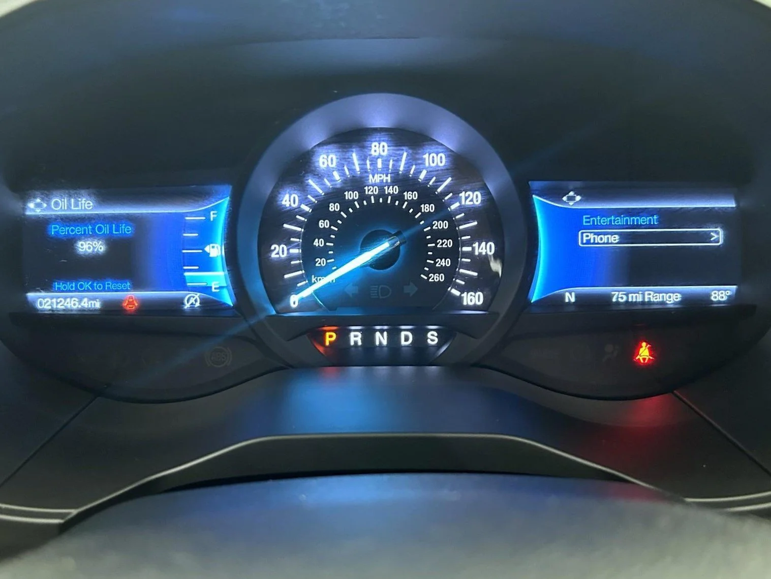 Used 2024 Blue Ford SE image 14