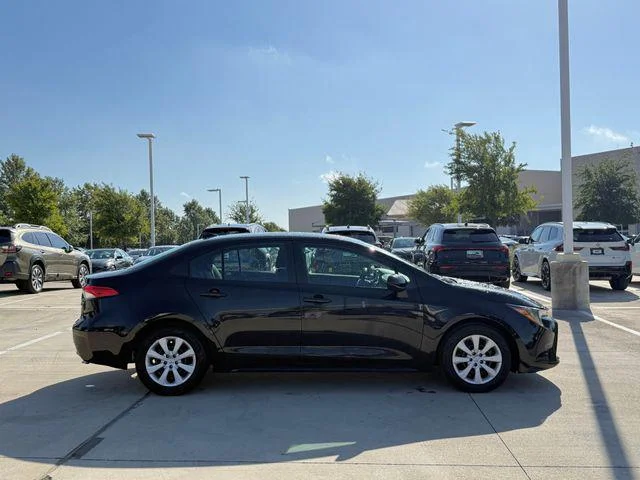Certified Used 2024 MIDNIGHT BLACK METAL Toyota LE image 6