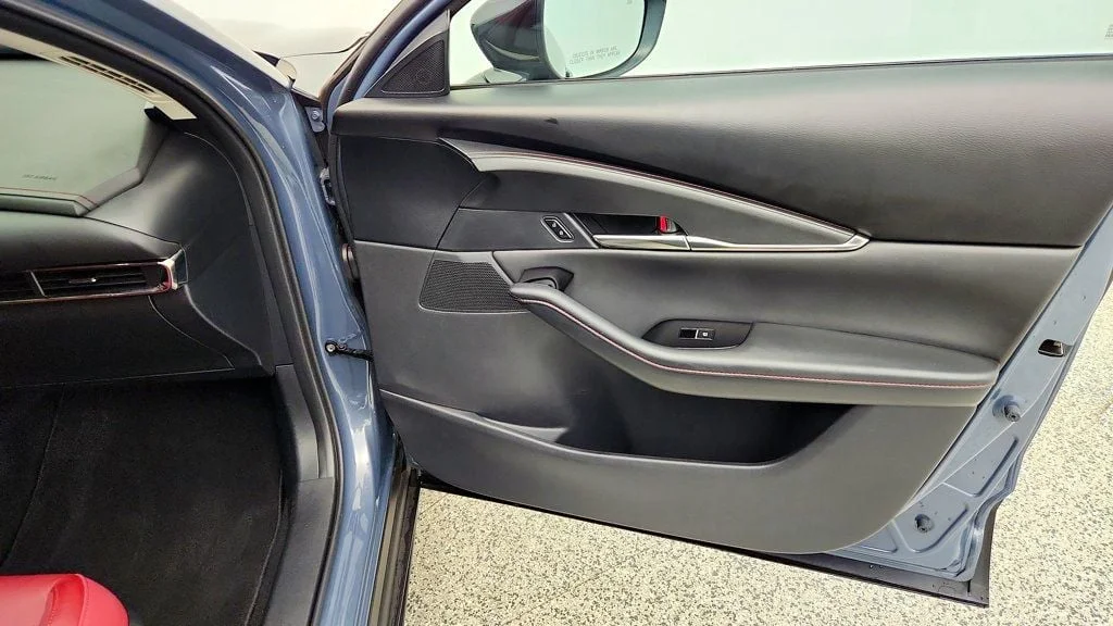 Used 2023 Polymetal Gray Metallic Mazda 2.5 S Carbon Edition AWD w/ Red Leather & Moonroof image 26
