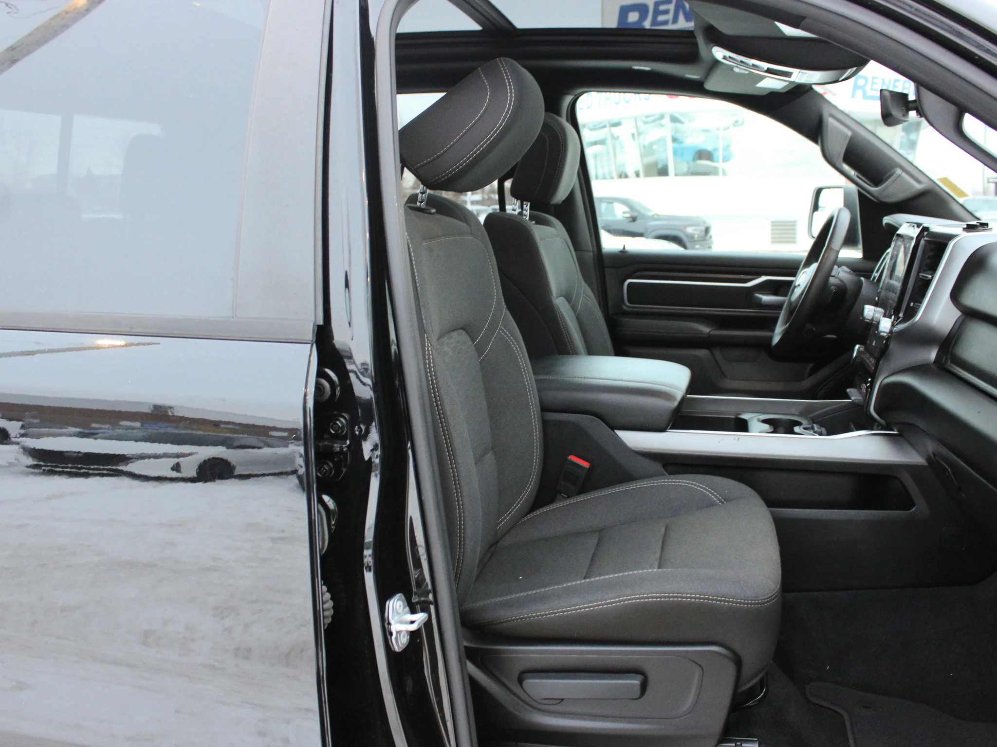Certified Used 2025 Black RAM Big Horn * Alpine | Panoramic Sunroof | Heated Seats | Wireless Charger | Apple CarPlay image 16