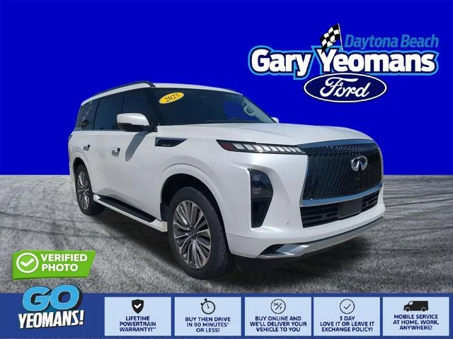 Used 2025 Radiant White INFINITI SENSORY image 1