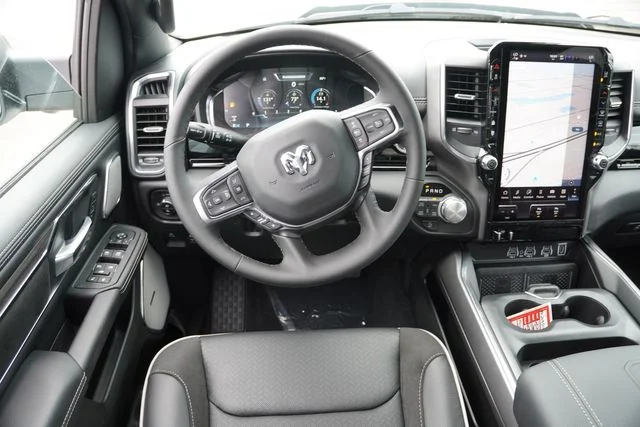 New 2026 Bright White Clear-Coat Exterior Paint RAM Laramie image 14