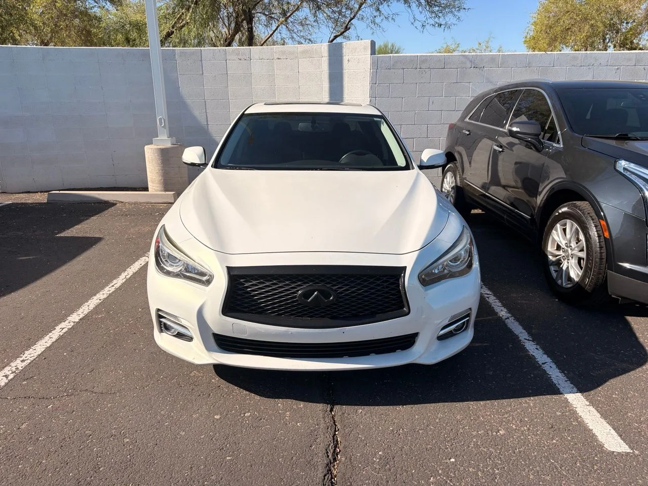 Used 2015 Moonlight White INFINITI Premium image 3