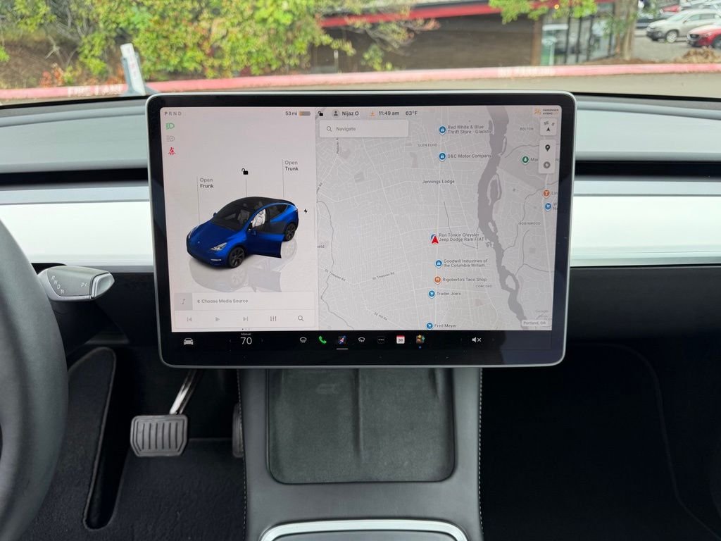 Used 2025 Deep Blue Metallic Tesla Long Range image 20