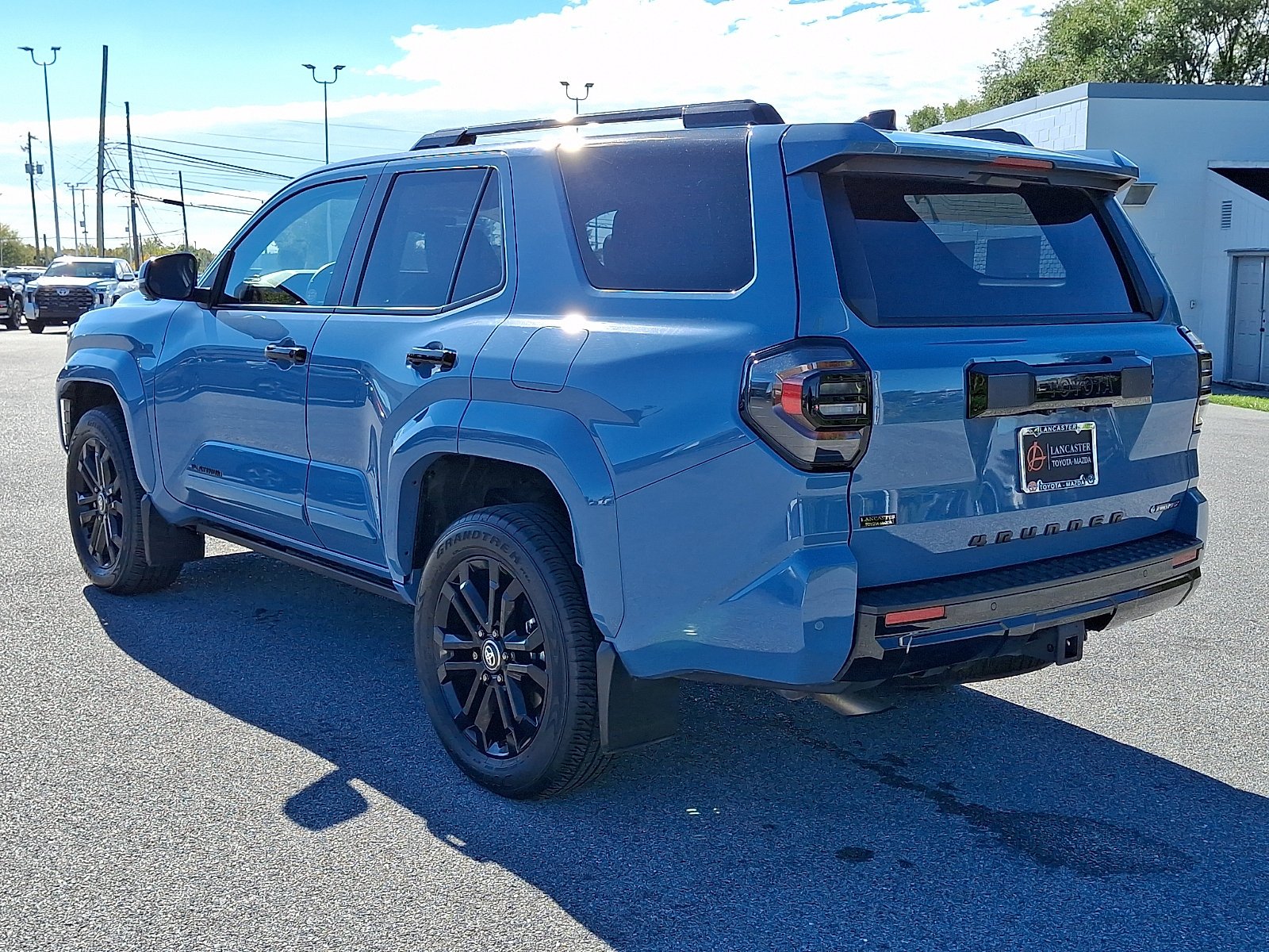 Certified Used 2025 HERITAGE BLUE Toyota Hybrid Platinum image 5