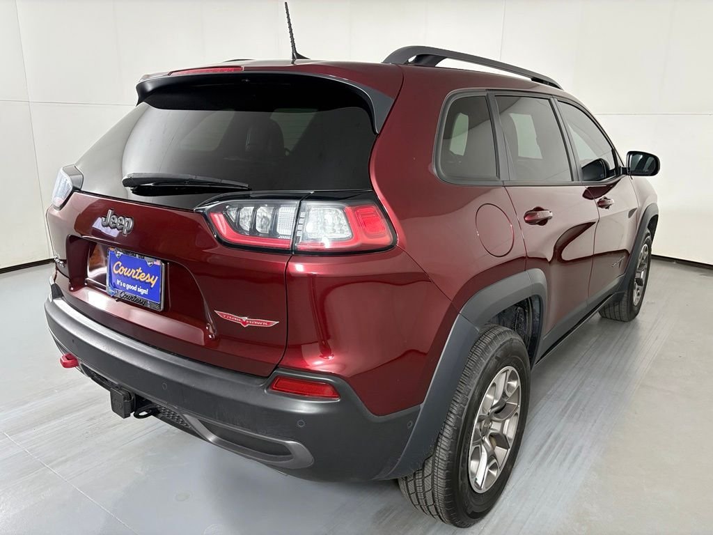 Used 2021 Red Jeep Trailhawk image 8