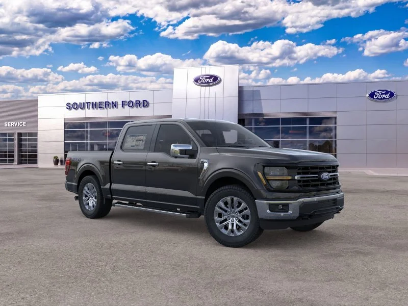 New 2026 Agate Black Metallic Ford XLT image 16