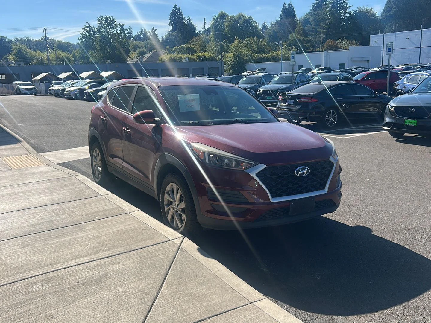 Used 2019 Gemstone Red Hyundai SE image 4