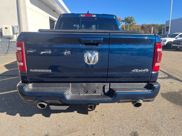 Used 2022 Patriot Blue Pearlcoat RAM Laramie image 4