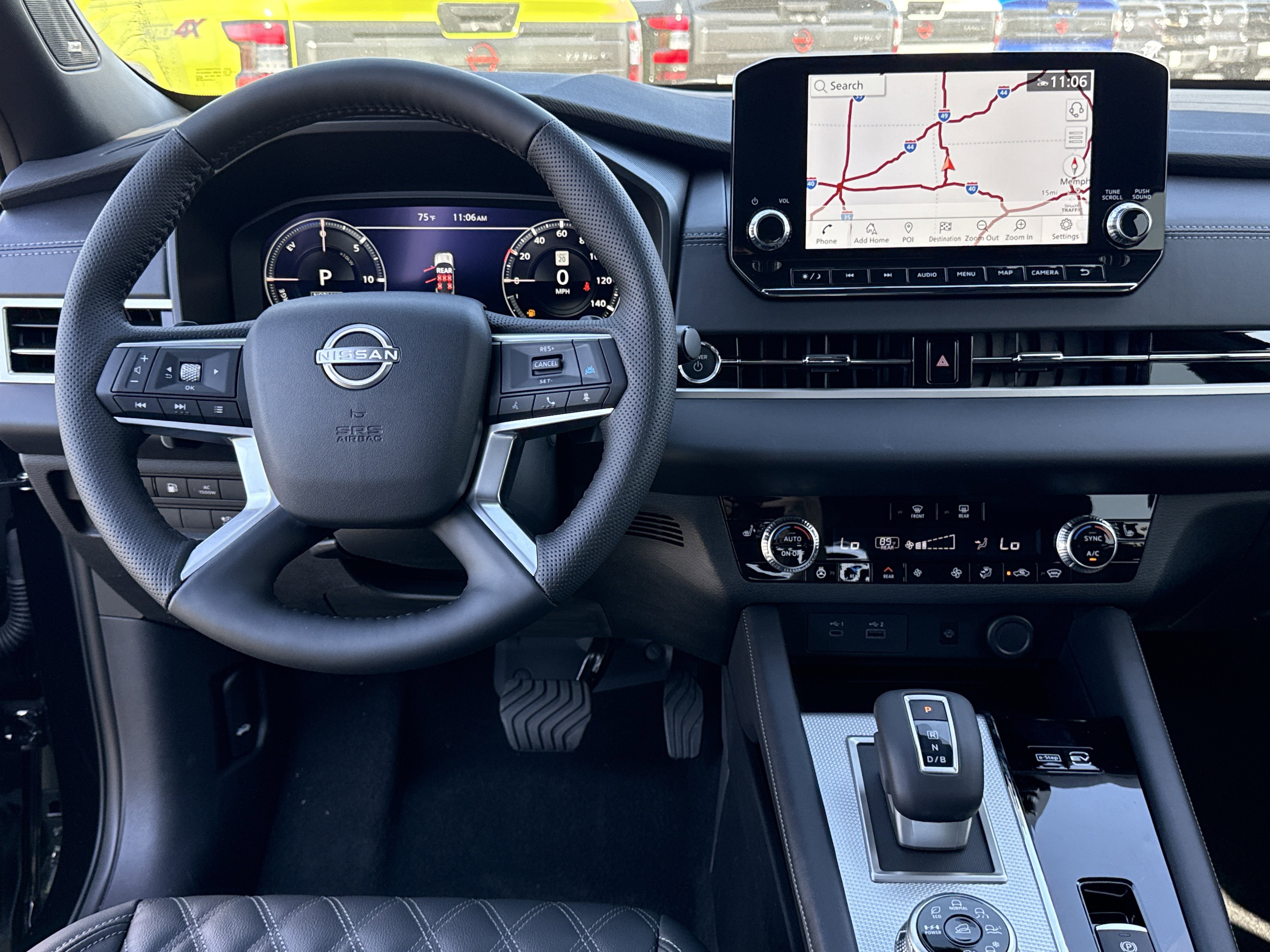 New 2026 Cosmic Black Nissan Platinum AWD image 8