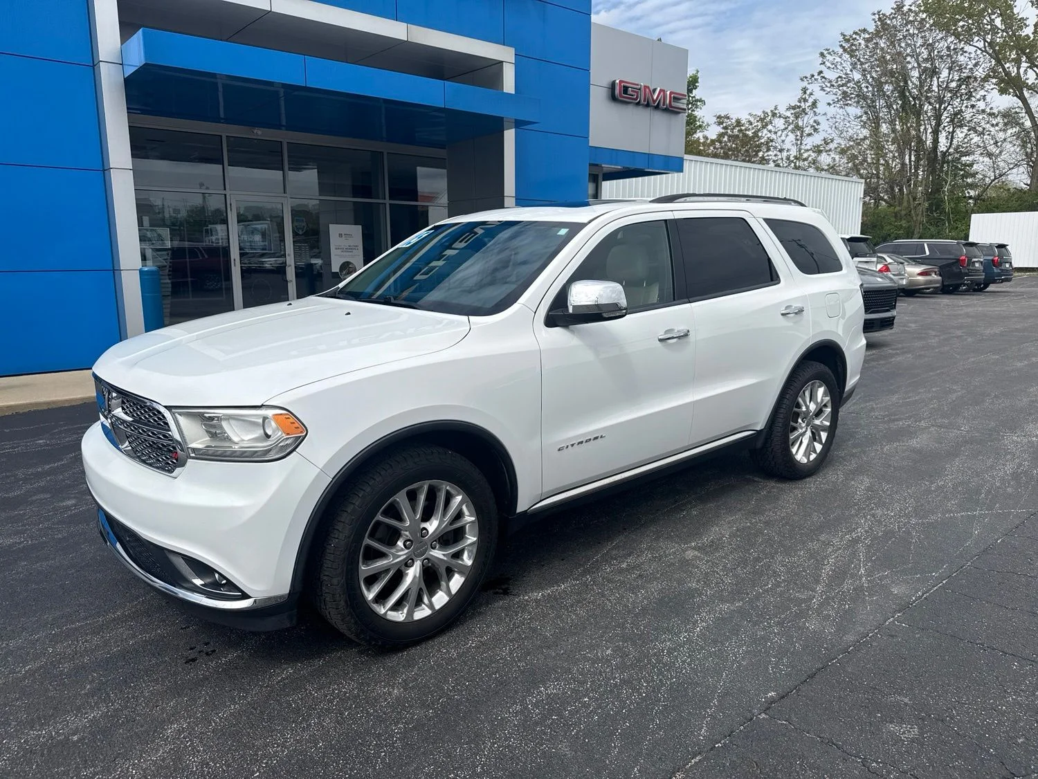 Used 2015 Dodge Durango Citadel with VIN 1C4SDJET7FC858062 for sale in Wabash, IN