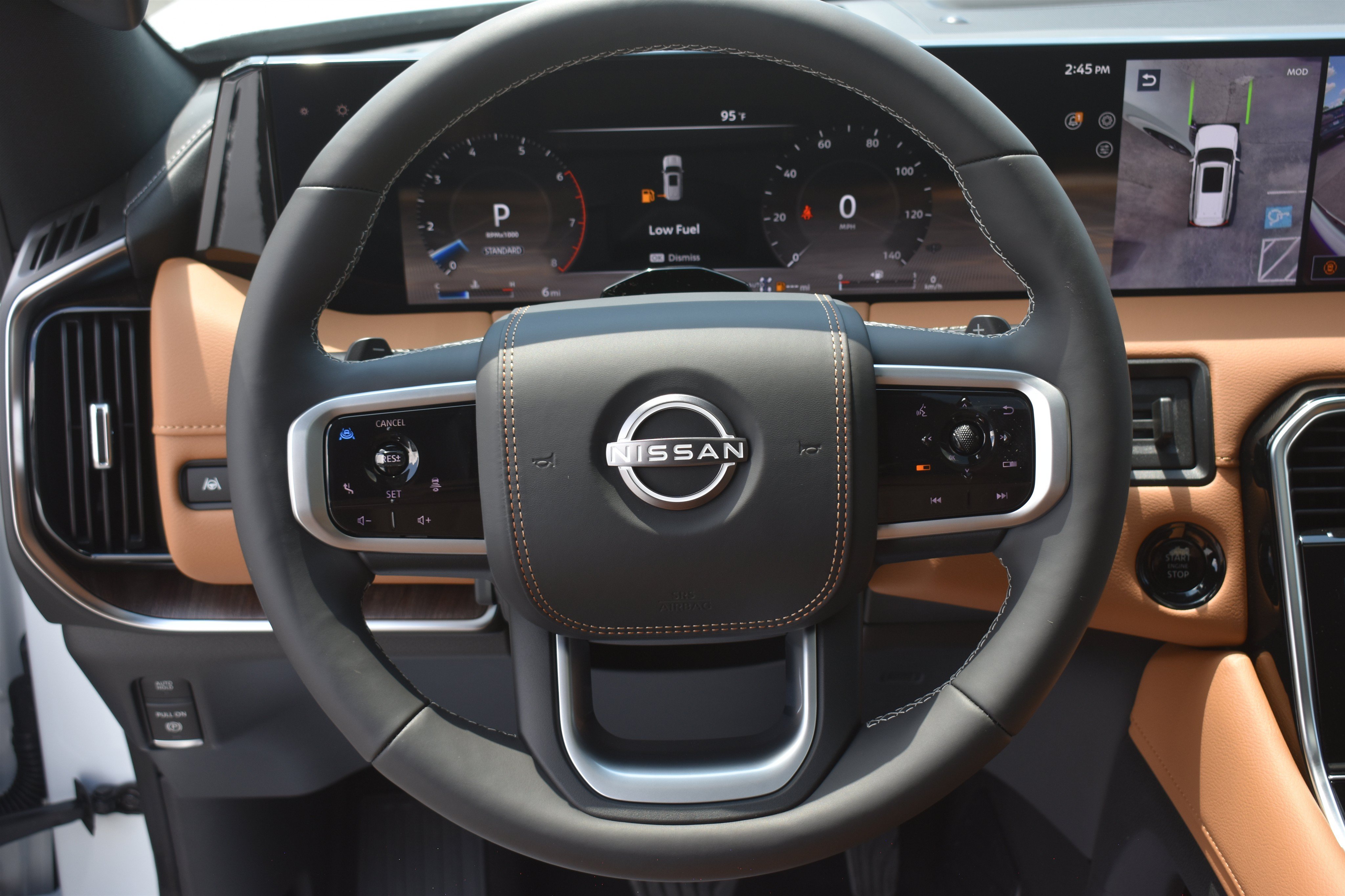 New 2026 Everest White TriCoat / Super Black Two-tone Nissan Platinum Reserve image 21