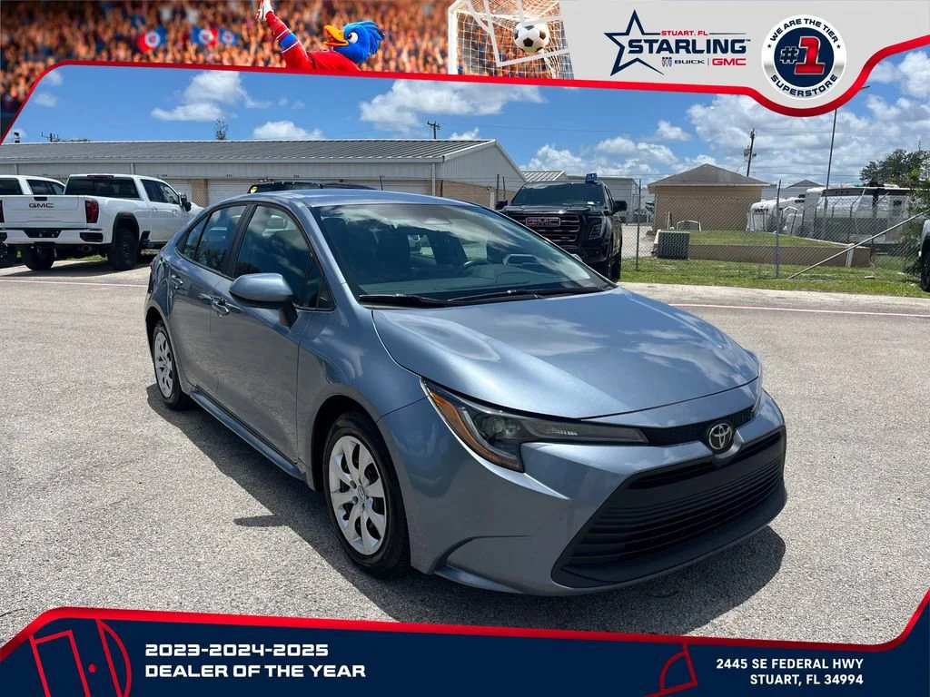 Used 2023 Gray Toyota LE image 3