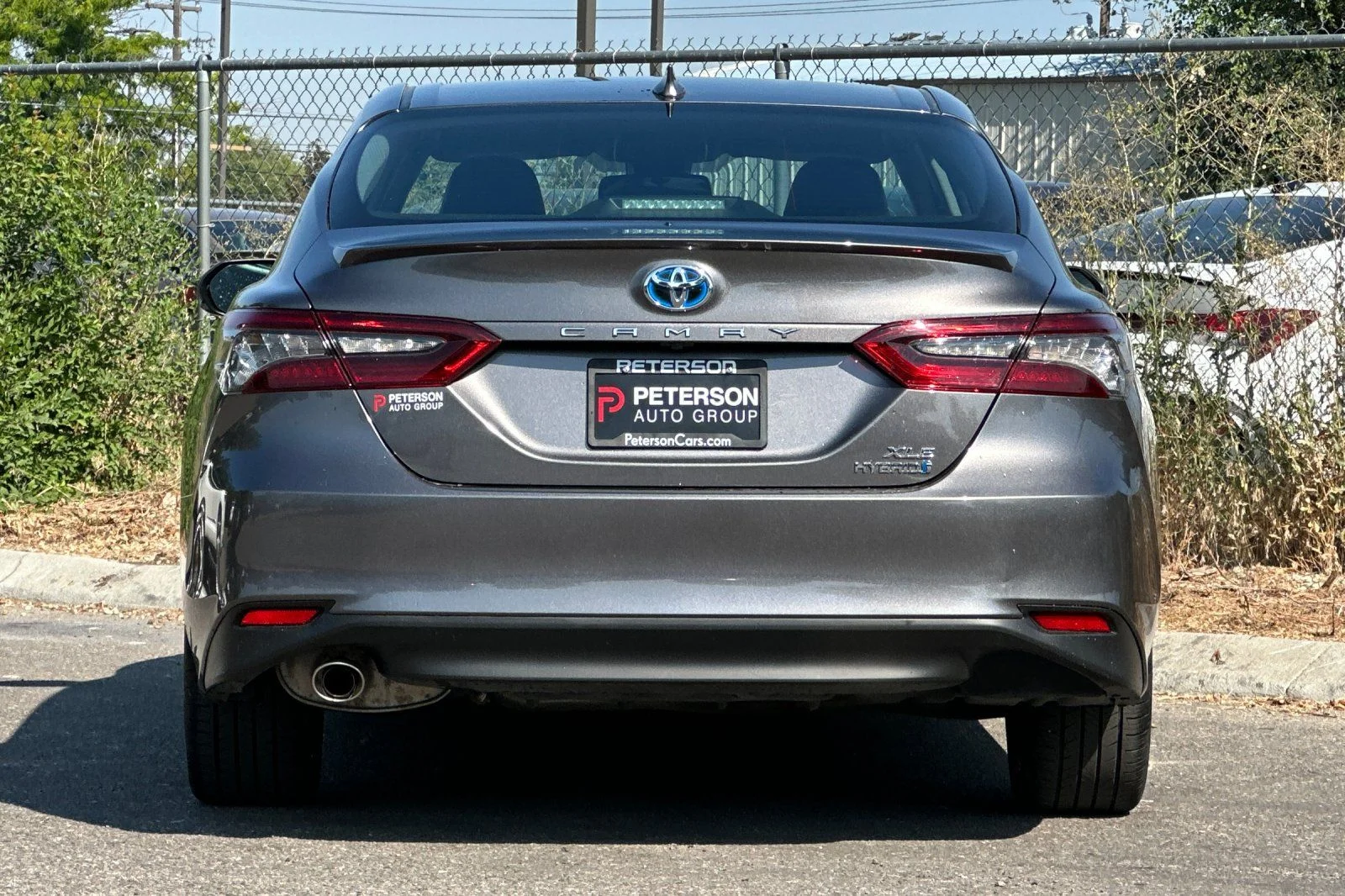 Used 2021 Gray Toyota XLE image 4