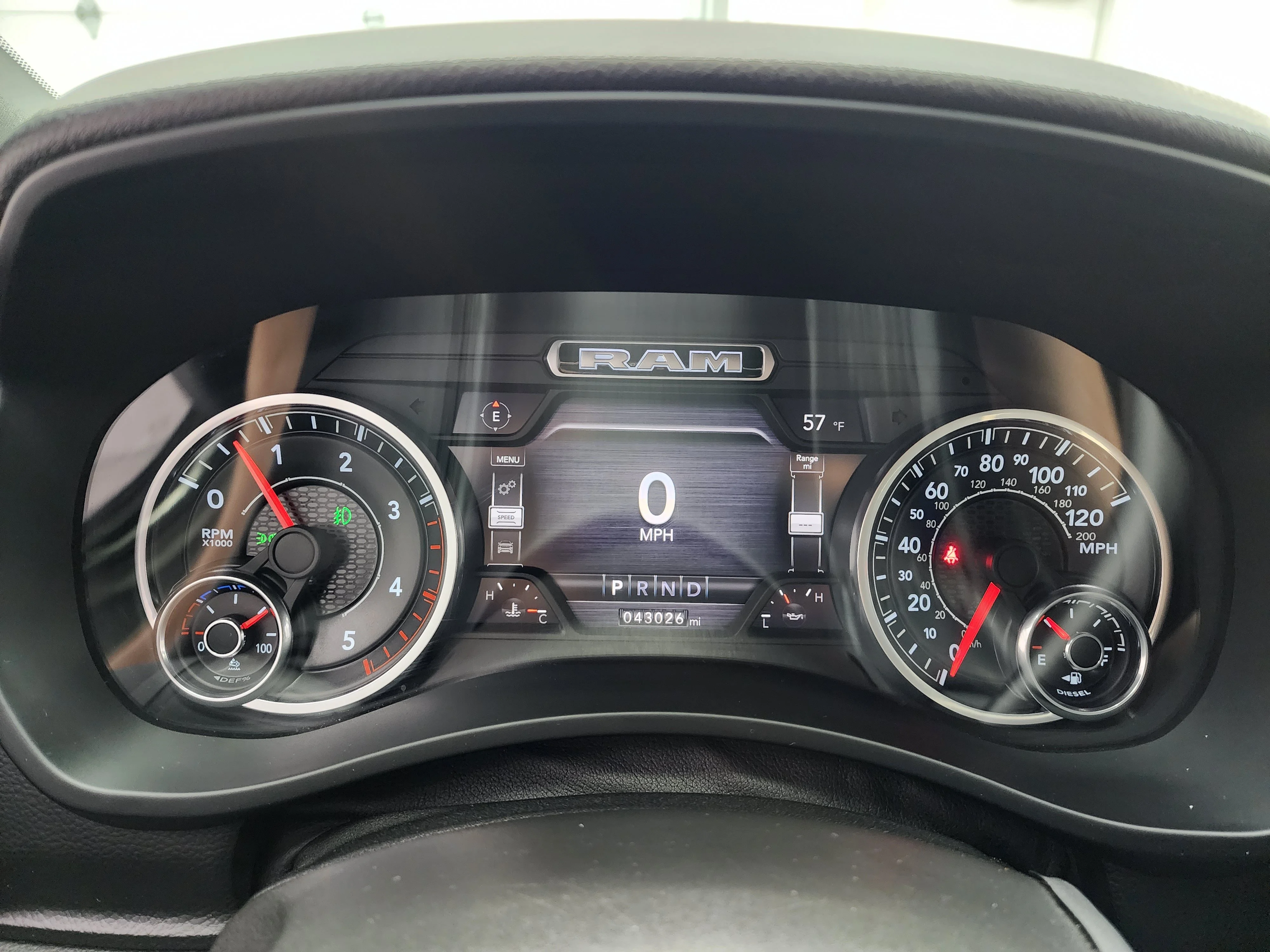 Used 2019 Bright White Clearcoat Ram Big Horn image 10