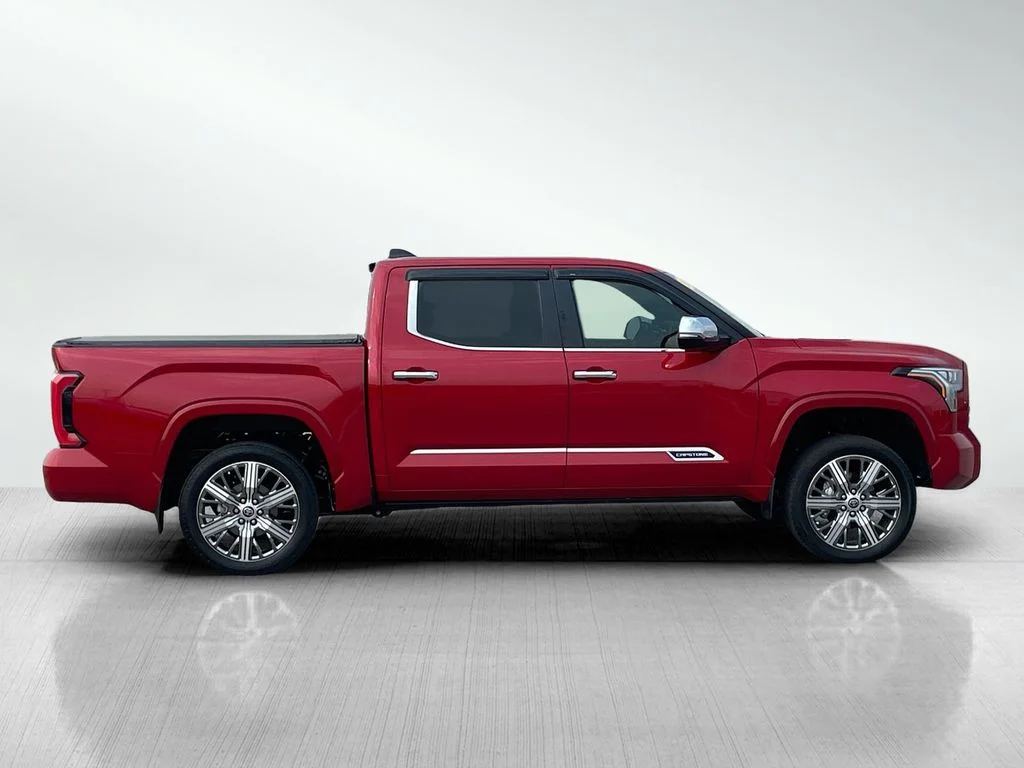 Used 2024 Supersonic Red Toyota Capstone Hybrid image 2