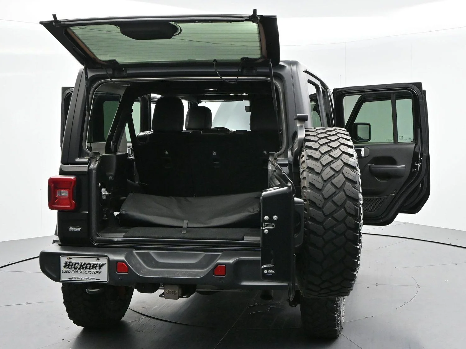 Used 2022 Black Clearcoat Jeep Unlimited Willys image 42