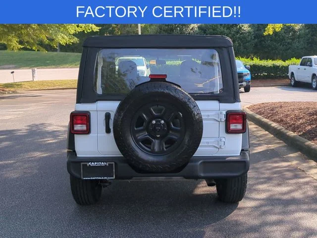 Used 2025 White Jeep Sport image 4