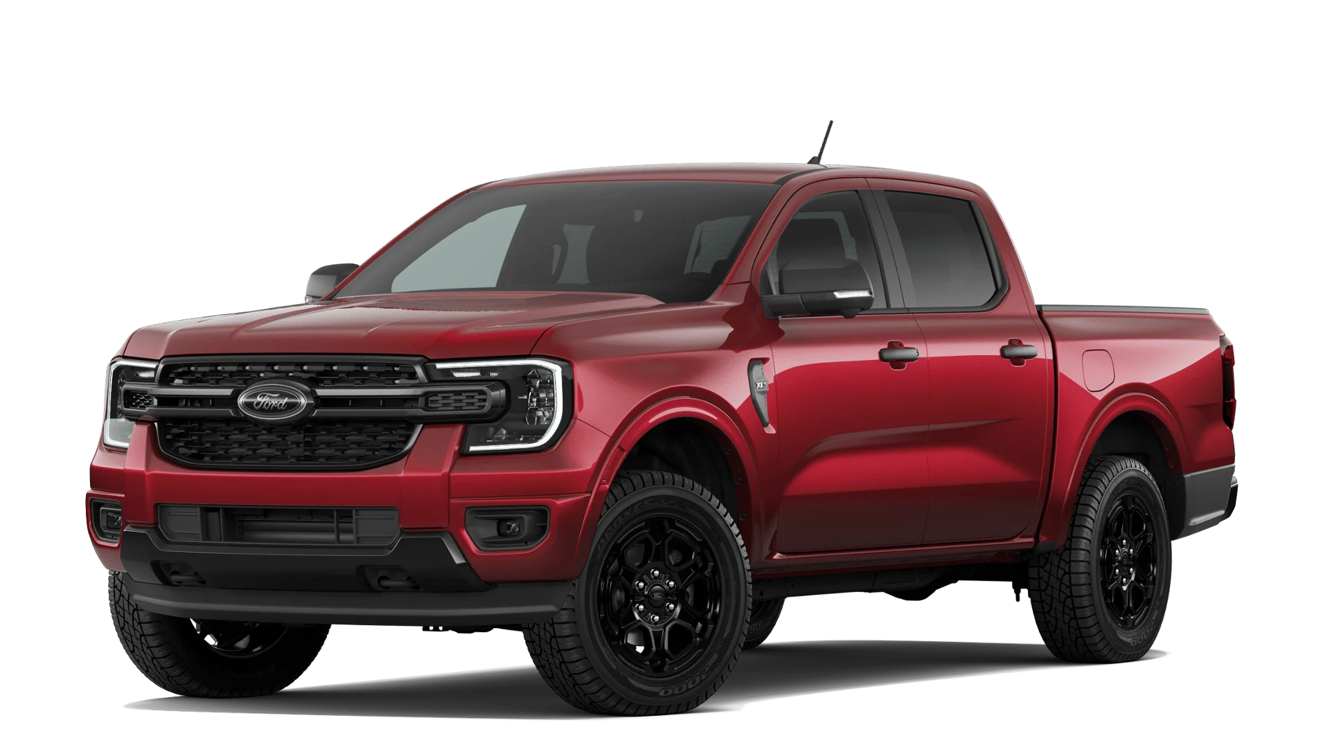 New 2026 Ruby Red Metallic Tinted Clearcoat Ford XLT image 1