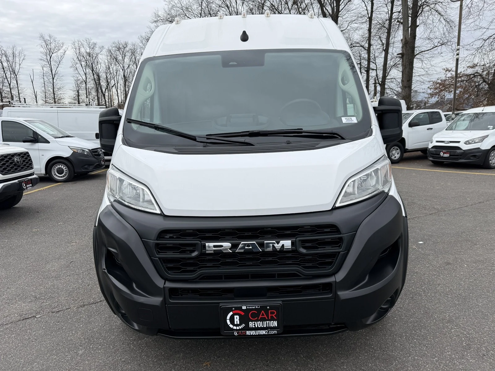 Used 2023 Bright White Clearcoat Ram High Roof 2500 159