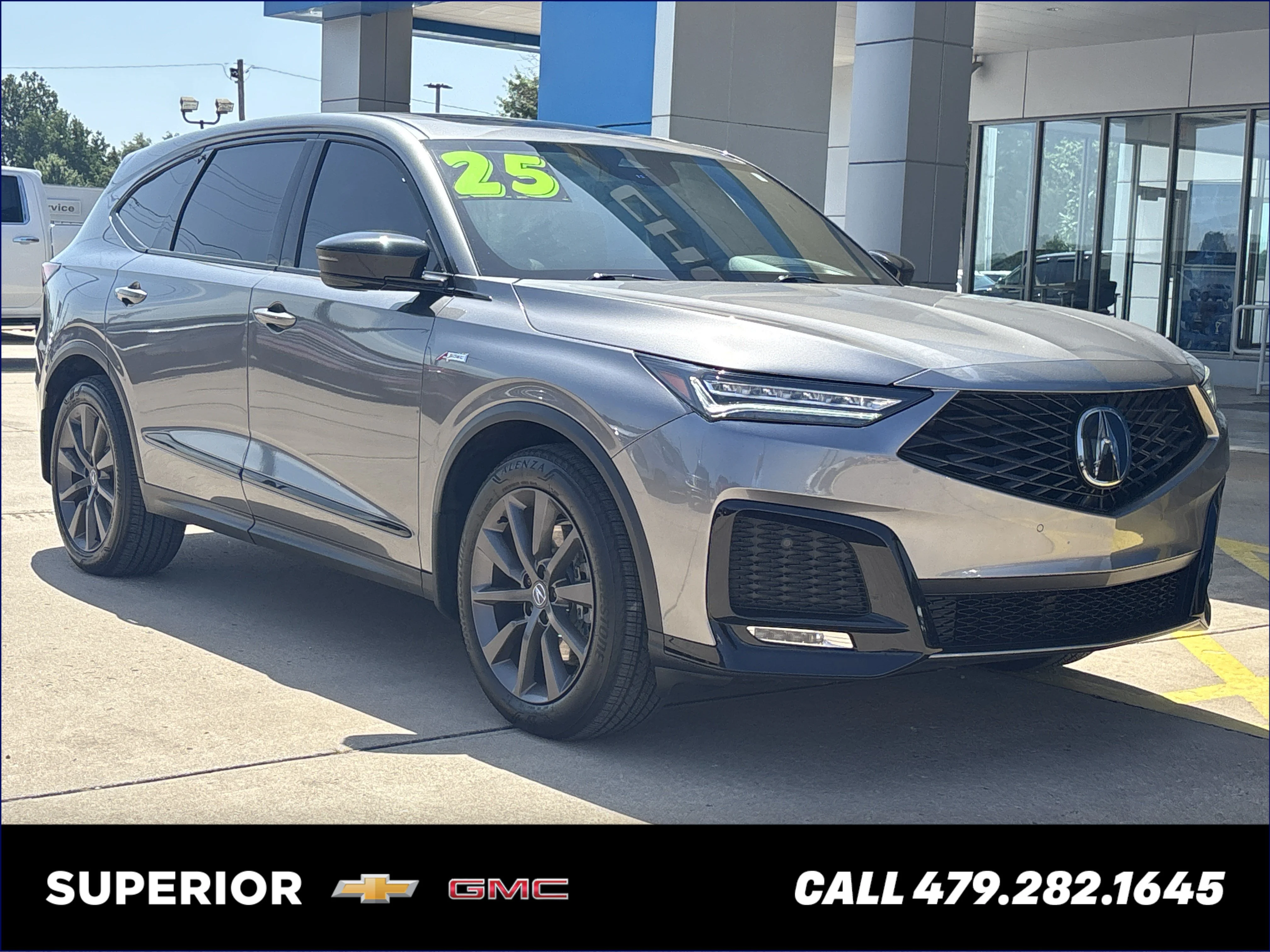 Used 2025 Liquid Carbon Metallic Acura w/A-Spec Package image 1