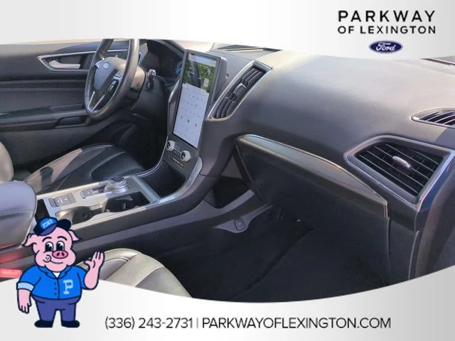 Used 2022 Blue Ford Titanium image 34