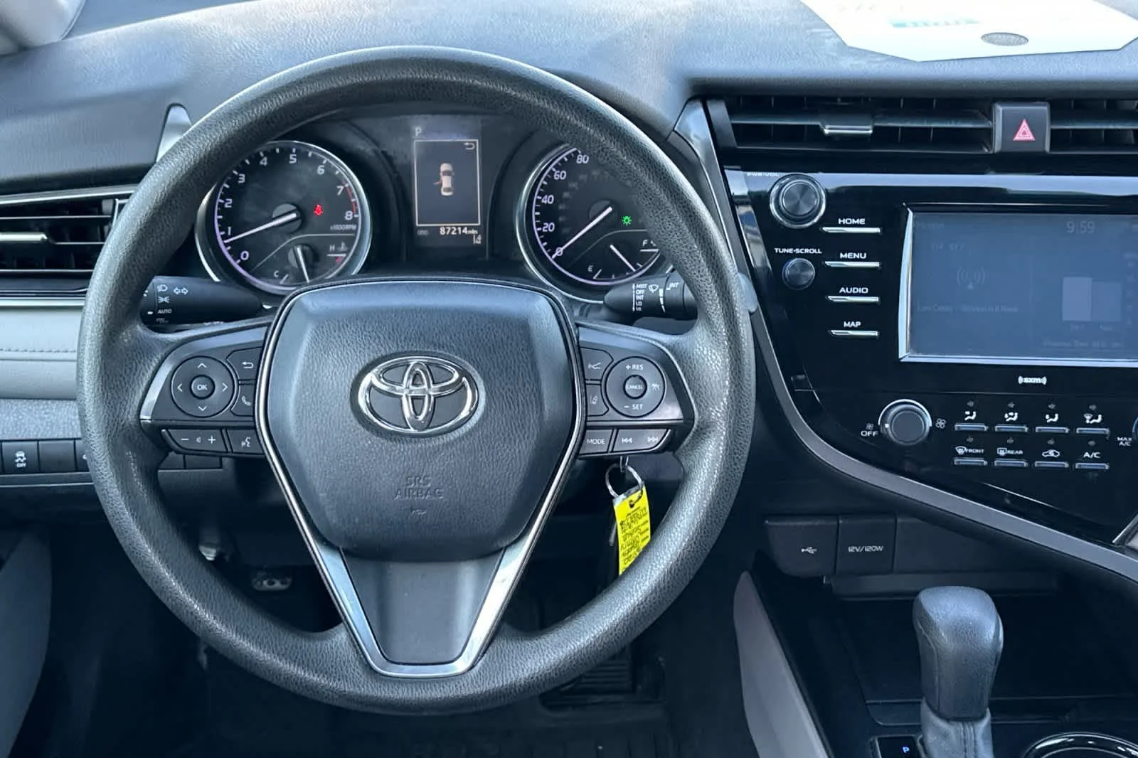 Used 2020 Super White Toyota LE image 15