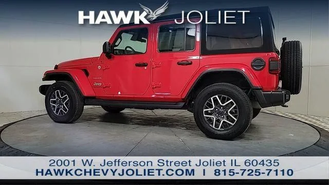 Used 2024 Red Jeep Sahara image 6