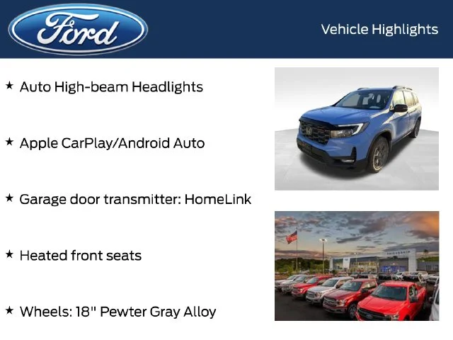 Used 2025 Blue Honda TrailSport image 12