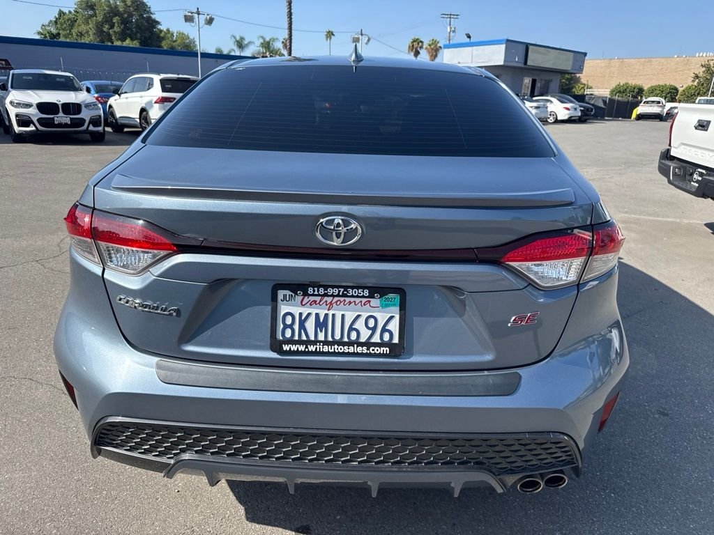 Used 2020 Blue Toyota SE image 6