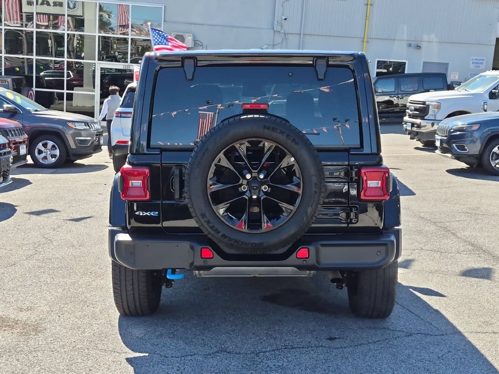 Used 2024 Black Jeep Sahara 4xe image 6