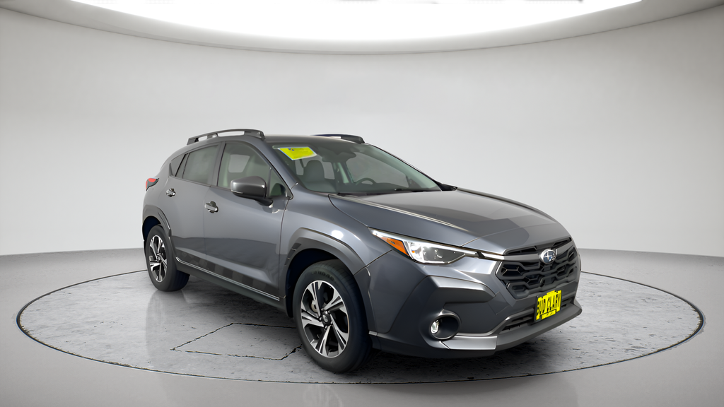 Used 2024 Magnetite Gray Pearl Subaru Premium image 1