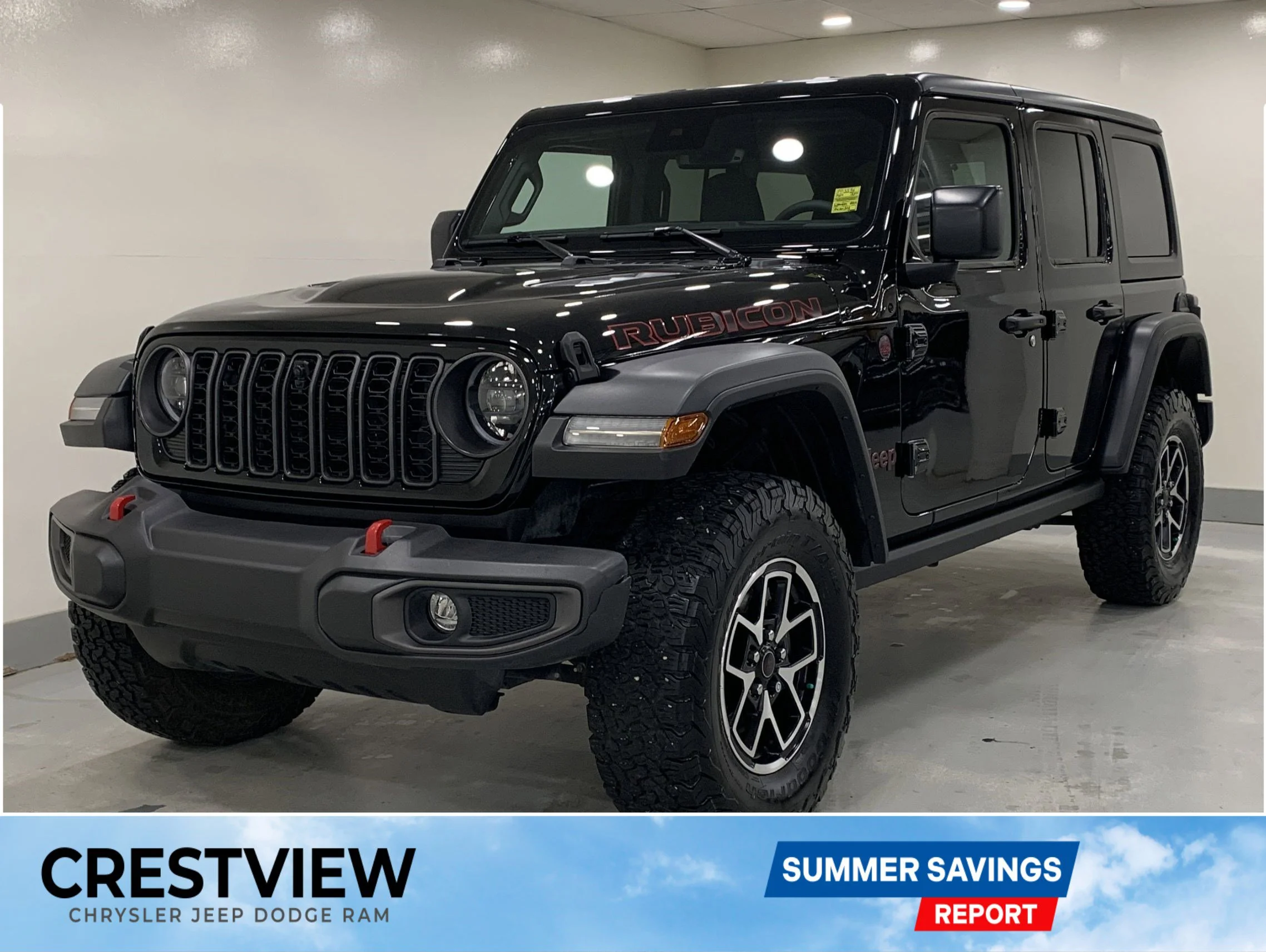 Certified Used 2024 Black Jeep Rubicon * V6 * Available Until Exported to USA image 1