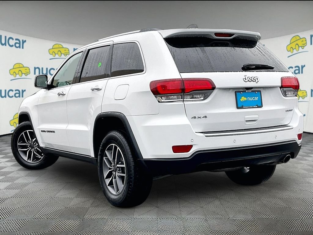 Used 2020 Bright White Clearcoat Jeep Limited image 4