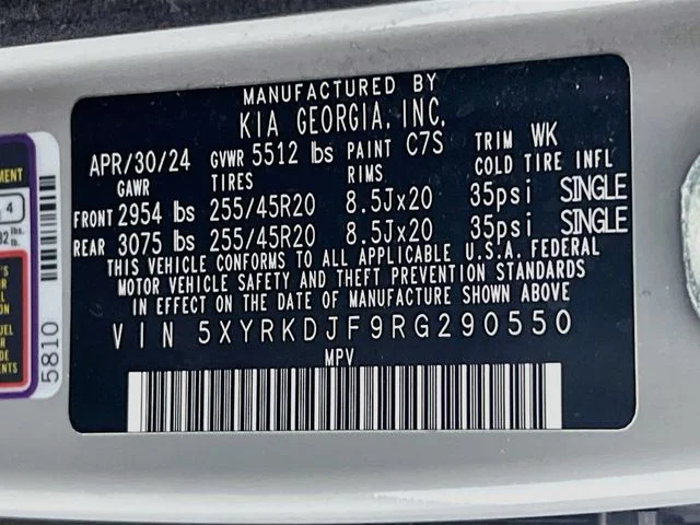 Used 2024 Gray Kia X-Line SX Prestige image 33
