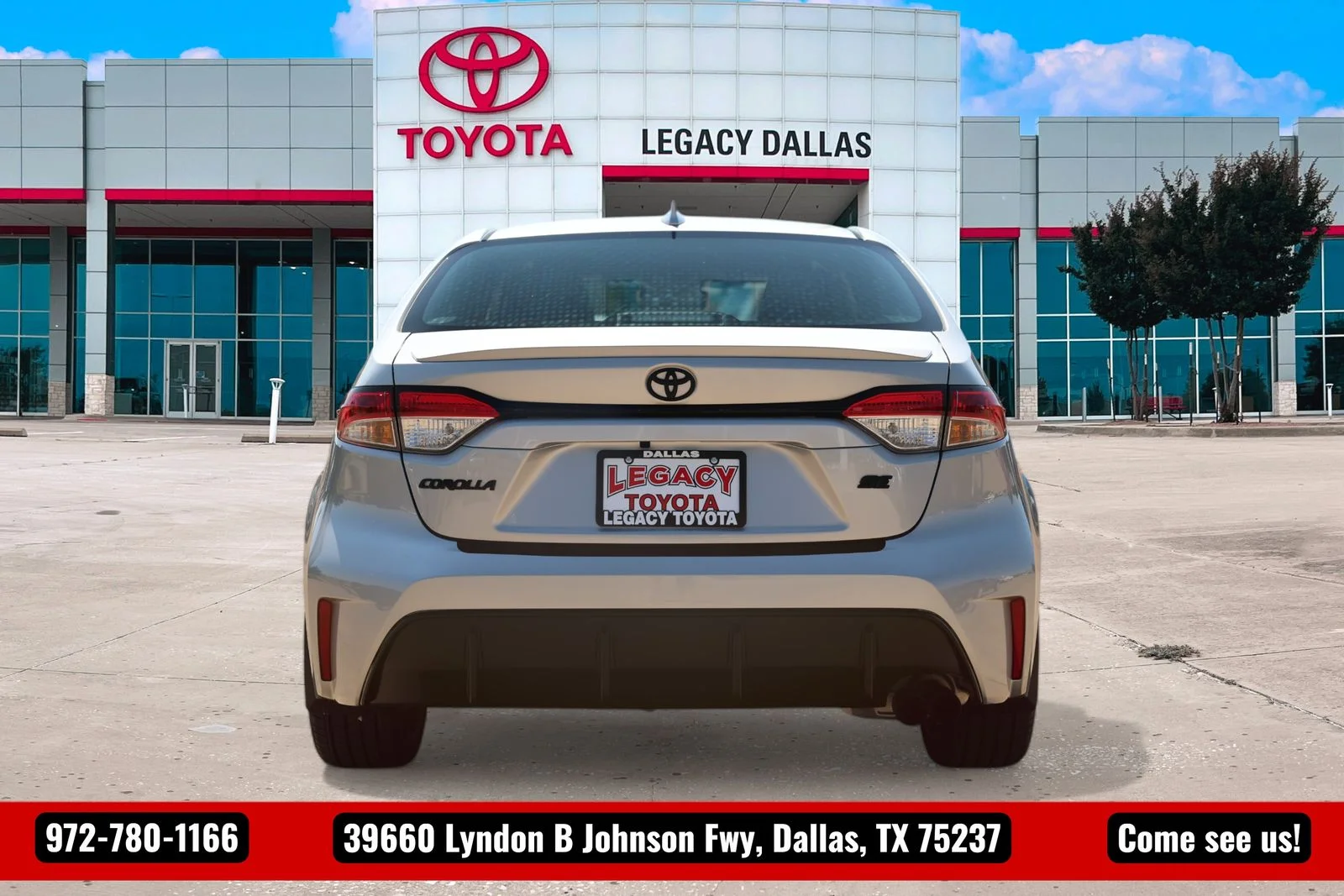 New 2026 Classic Silver Metallic Toyota SE image 7