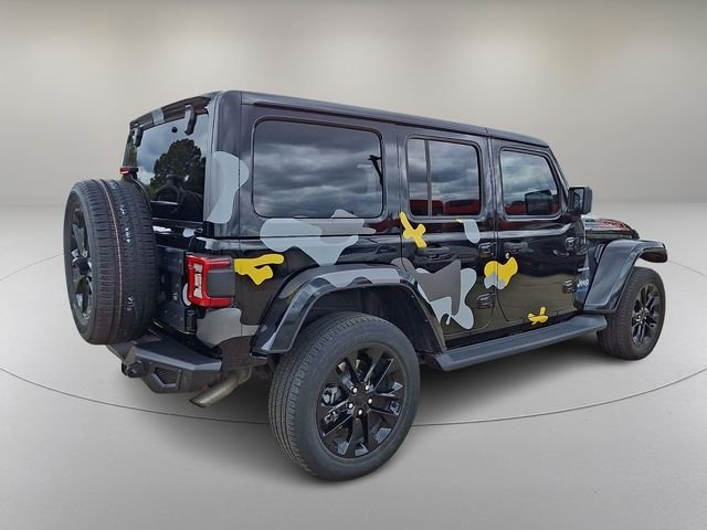 Used 2021 Black Jeep Unlimited Sahara 4xe image 11