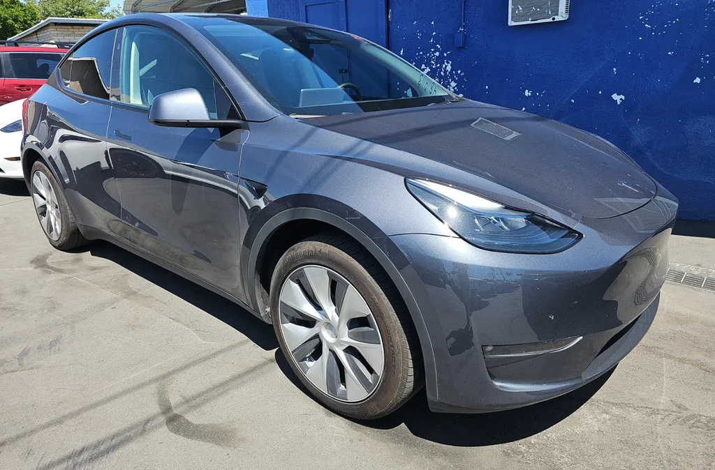 Used 2023 Tesla Model Y Base with VIN 7SAYGDED9PF964788 for sale in Henderson, NV