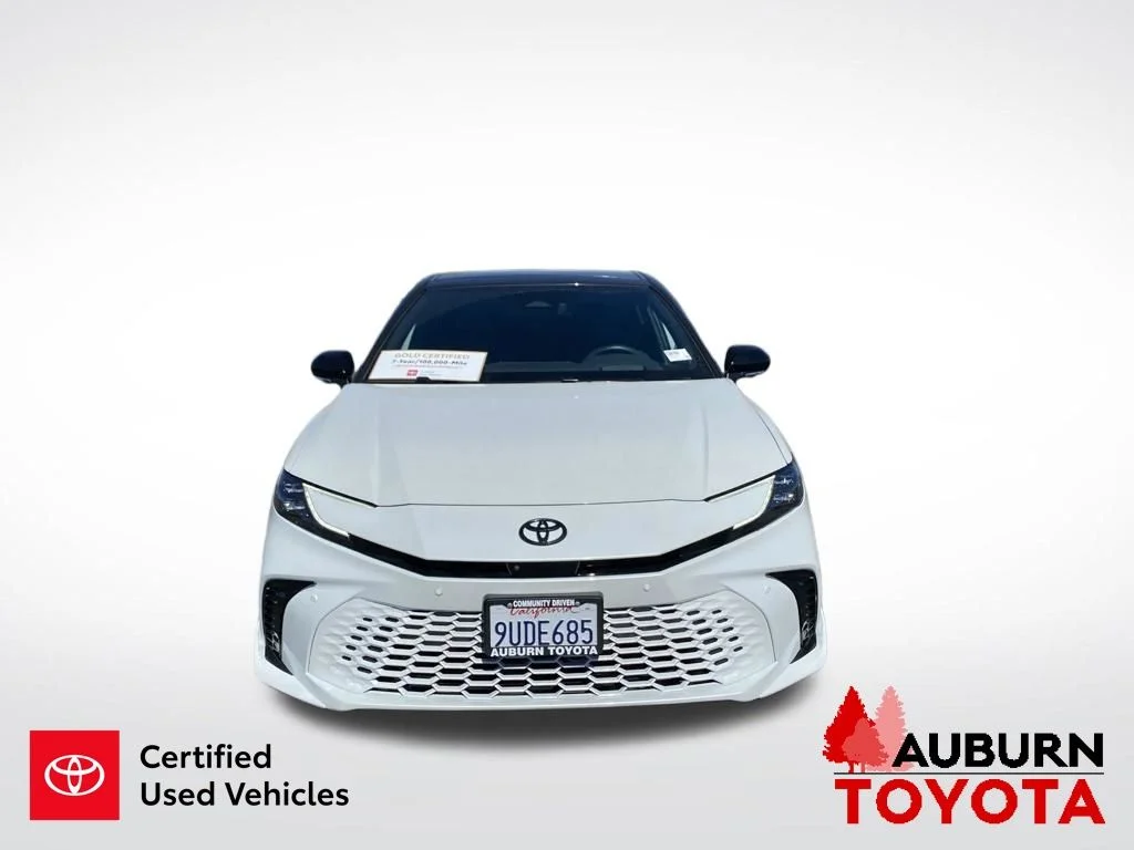 Certified Used 2025 Midnight Black Metallic Toyota XSE image 3