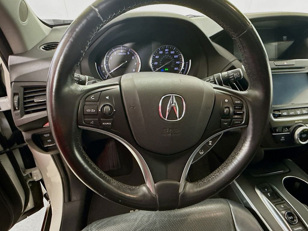 Used 2019 White Diamond Pearl Acura w/Technology Pkg image 12