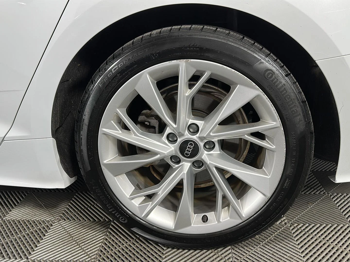Used 2023 Glacier White Metallic Audi Premium image 5