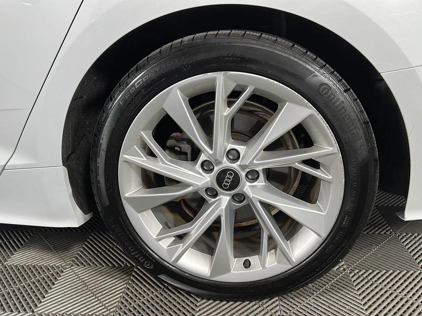 Used 2023 Glacier White Metallic Audi Premium image 5