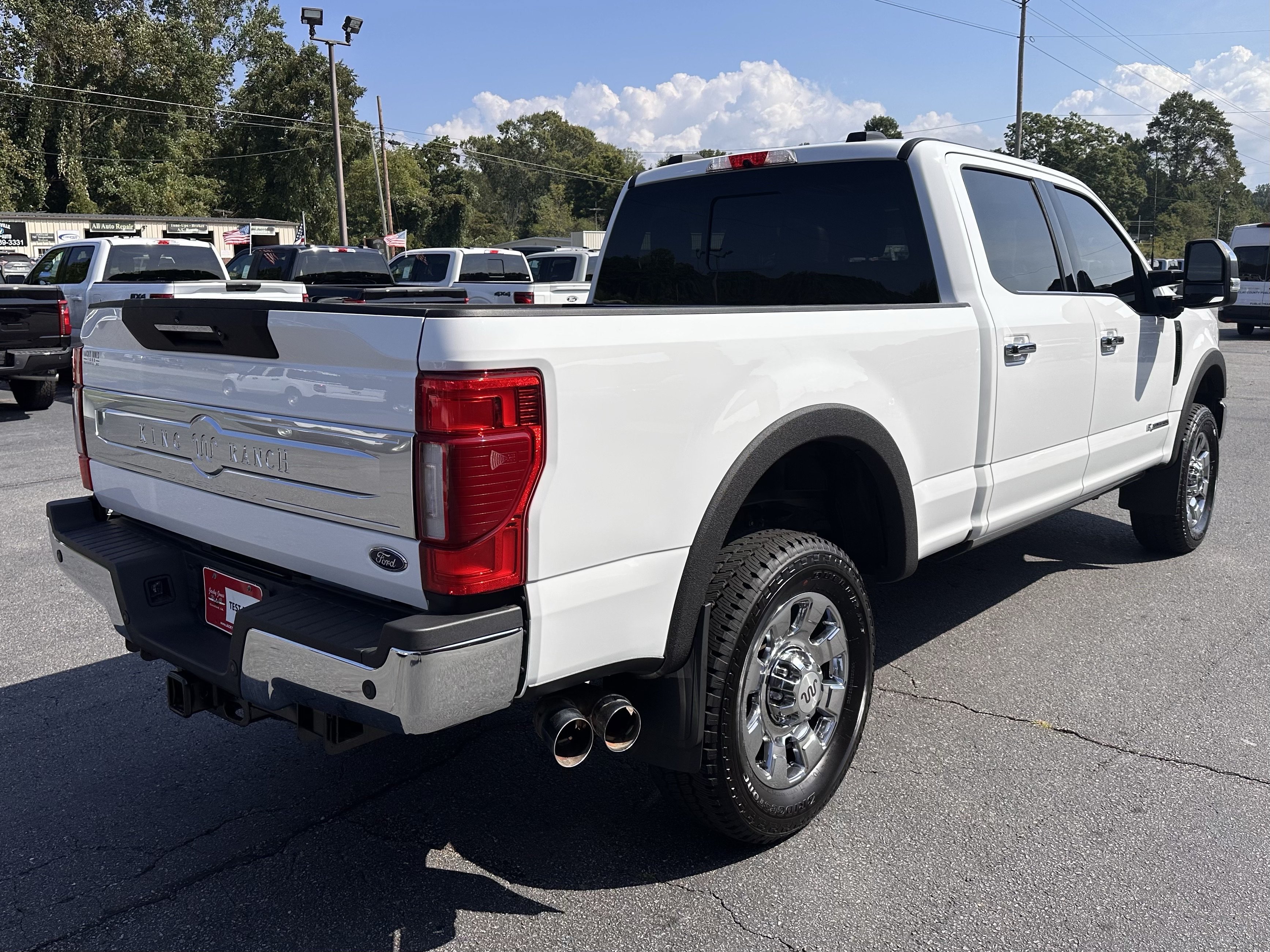 Used 2022 White Ford King Ranch image 6