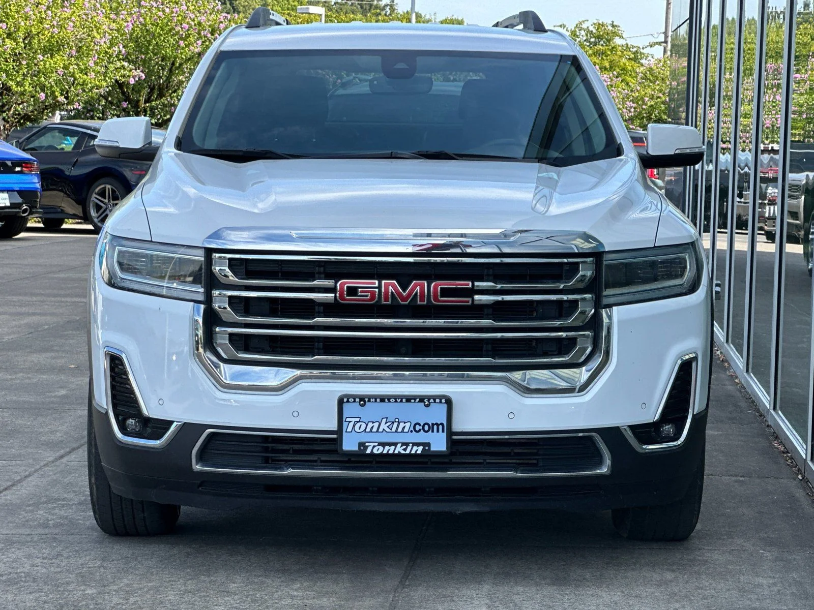 Used 2023 Summit White GMC SLT image 8