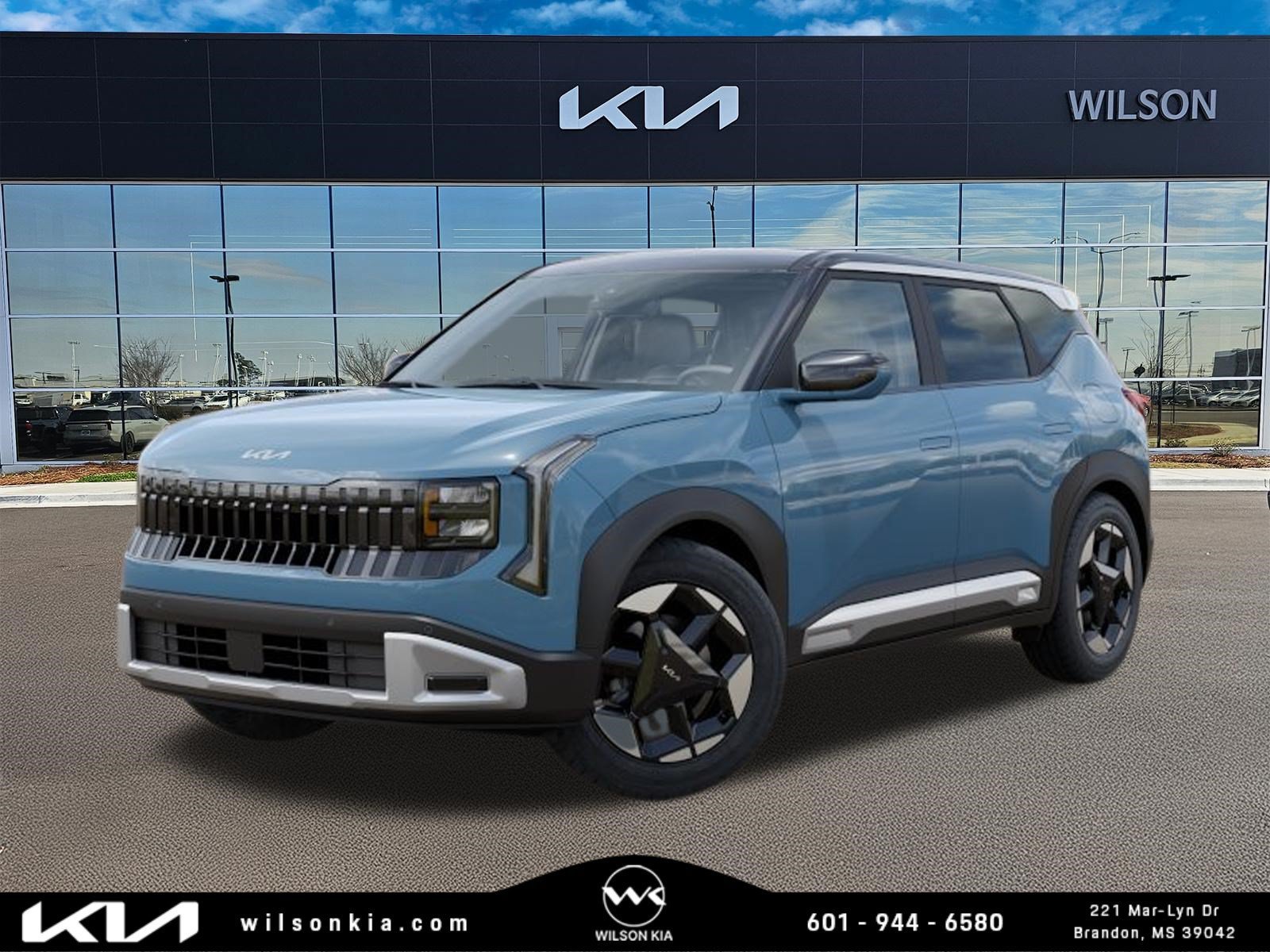 New 2027 Frost Blue / Black Roof Kia S image 1