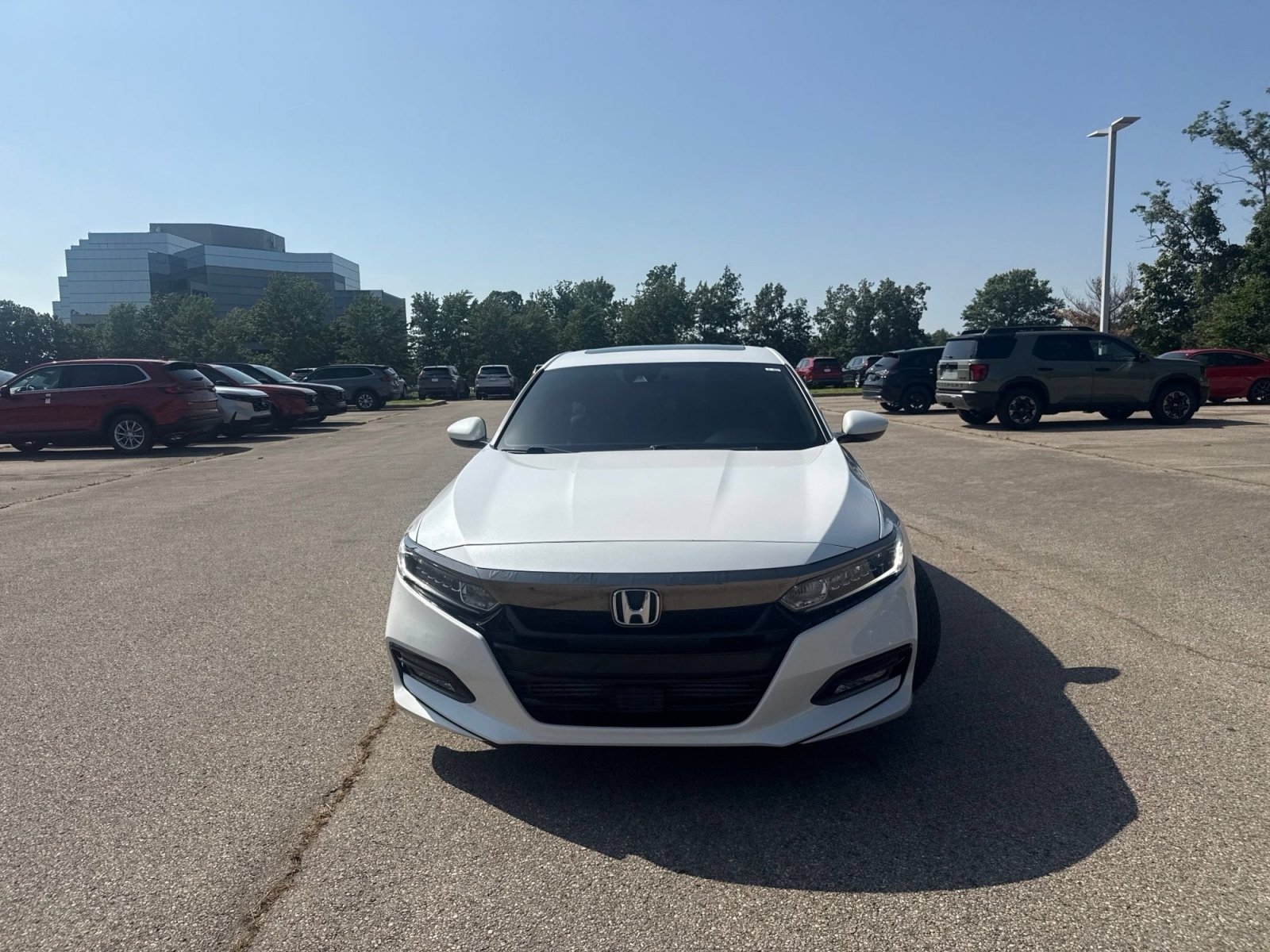 Used 2019 Platinum White Pearl Honda Sport 2.0T image 14