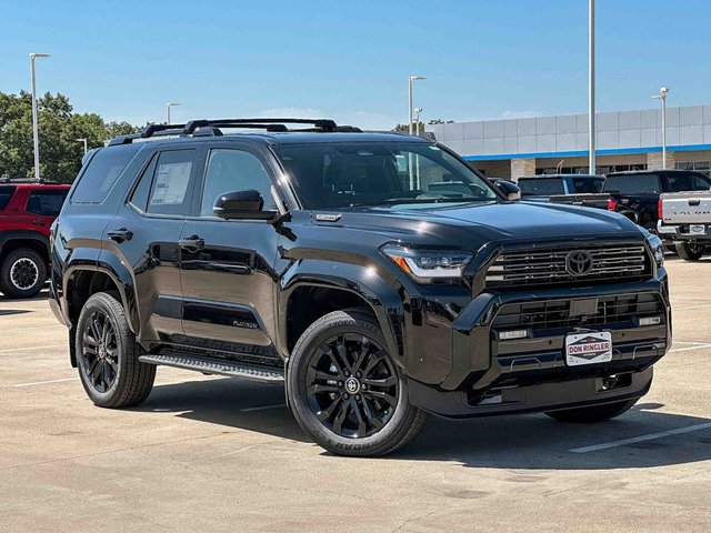New 2026 Toyota 4Runner i-FORCE MAX 4Runner Platinum Full-time 4-Wheel Drive 4WD Platinum Full-time 4-Wheel Drive